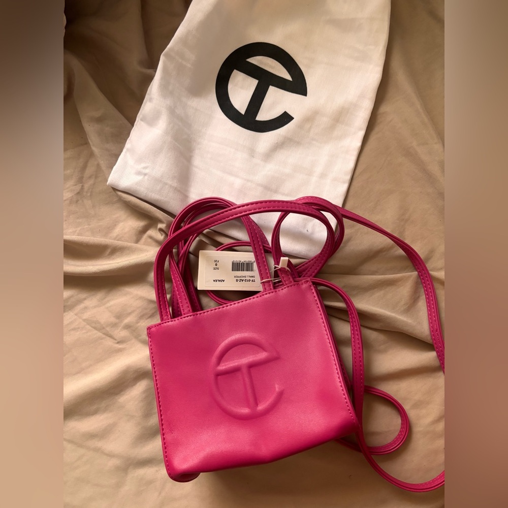 Telfar Pink Mini Bag Vibrant and Chic